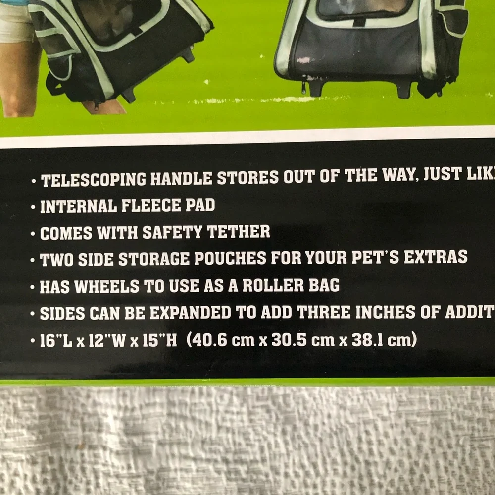 Pet traveler pet gear I go2 new